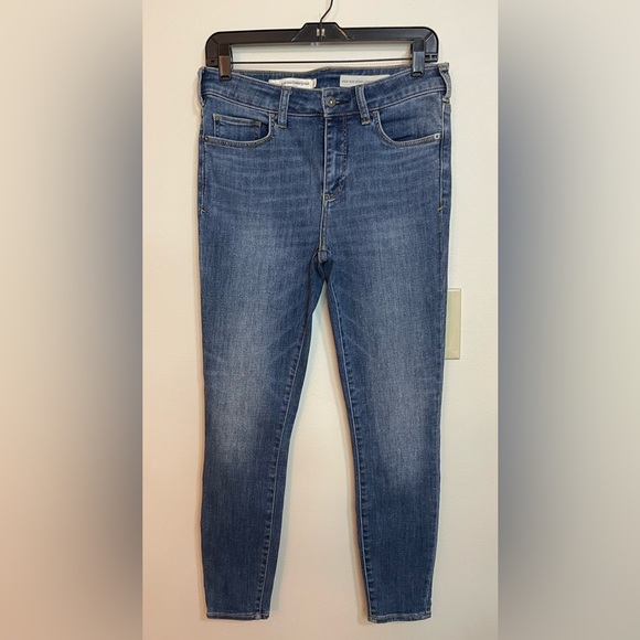 Pilcro and the Letterpress Pants - Pilcro and The Letterpress High Rise Denim Leggings Stretch Jean Denim Sz 29.